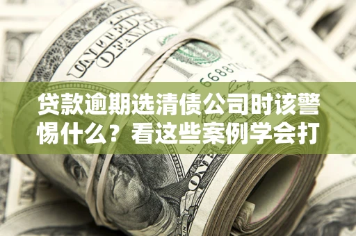 济南贷款逾期选清债公司时该警惕什么？看这些案例学会打翻身仗