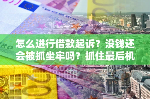 济南怎么进行借款起诉？没钱还会被抓坐牢吗？抓住最后机会！