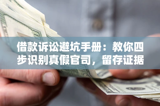 济南借款诉讼避坑手册：教你四步识别真假官司，留存证据不踩雷