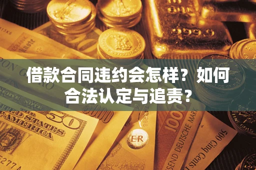 济南借款合同违约会怎样？如何合法认定与追责？