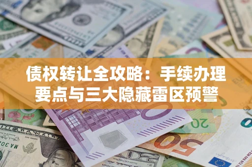 济南债权转让全攻略：手续办理要点与三大隐藏雷区预警
