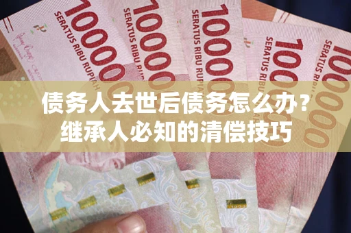 济南债务人去世后债务怎么办？继承人必知的清偿技巧
